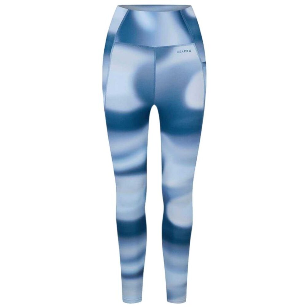 USA Pro Womens/Ladies Core Leggings / Blue
